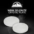 Selenite Charging Plate 4-6 inch - 2 Pcs | HIMALAYAN GLOW